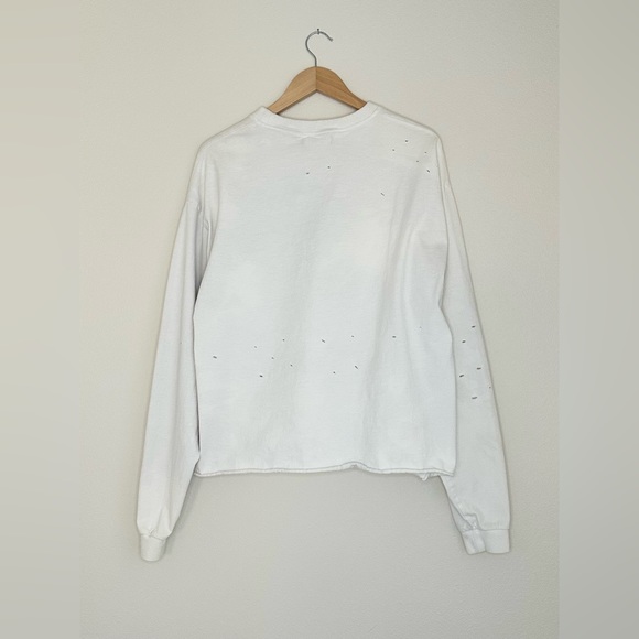 BRAND NEW ERD SELF DESTRUCTIVE LONG SLEEVE T-SHIRT WITH LOGO - Picture 2 of 2